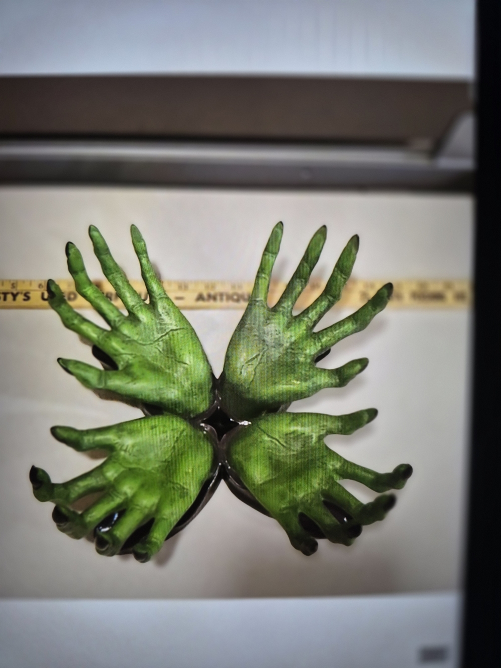 For Andee Only Green and Black Witch Hands - Picture 4 of 4